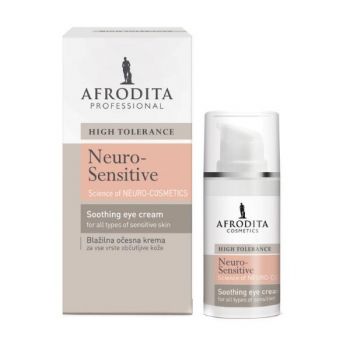 Crema Contur Ochi pentru Ten Sensibil - Cosmetica Afroditat Neuro-Sensitive Soothing Eye Cream, 15ml