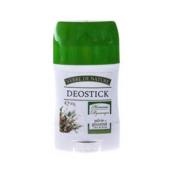 Deodorant Stick cu Salvie si Glicerina Verre de Nature Homme Dynamique Manicos, 50g la reducere