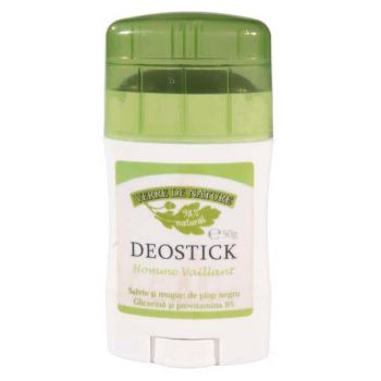 Deodorant Stick cu Salvie si Plop Negru Verre de Nature Homme Vaillant Manicos, 50g de firma original