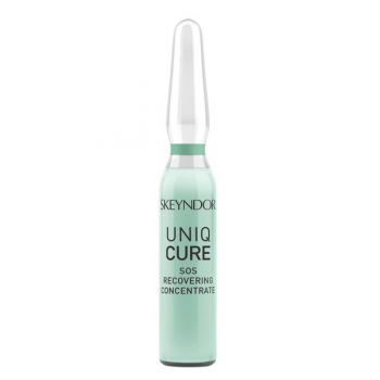 Fiole cu Efect Calmant si Reechilibrant- Skeyndor Uniqcure SOS Recovering Concentrate, 7 fiole x 2 ml Fiole cu Efect Calmant si Reechilibrant- Skeyndor Uniqcure SOS Recovering Concentrate, 7 fiole x 2 ml
