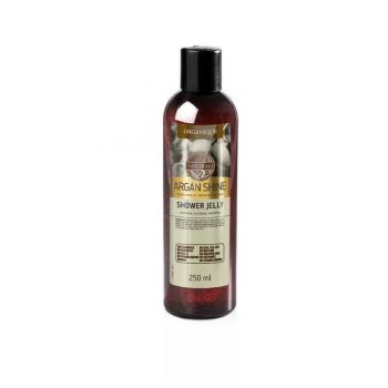 Gel dus cu ulei de argan, Organique, 250 ml Gel dus cu ulei de argan, Organique, 250 ml