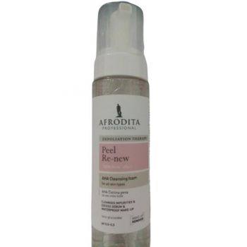 Spuma de Curatare - Cosmetica Afrodita Peel Re-New AHA Cleaning Foam, 200 ml