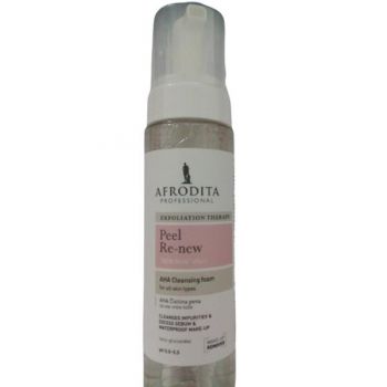 Spuma de Curatare - Cosmetica Afrodita Peel Re-New AHA Cleaning Foam, 200 ml de firma original