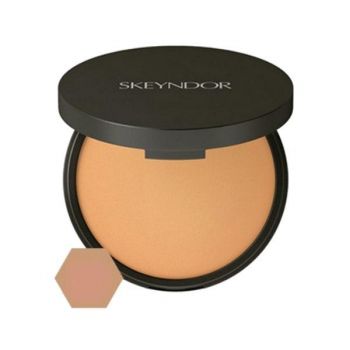 Pudra Autobronzanta Compacta pentru Tenul Matur - Skeyndor Vitamin C Age Preventing Powder, nuanta 02, 12.58g