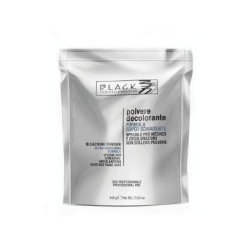 Pudra Decoloranta - Black Professional Line Ultra Lightening Blue Bleaching Powder, 500g Pudra Decoloranta - Black Professional Line Ultra Lightening Blue Bleaching Powder, 500g