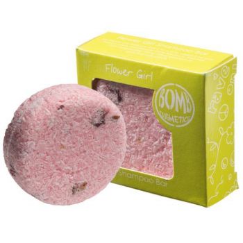 Sampon solid Flower Girl, Bomb Cosmetics, 50 gr Sampon solid Flower Girl, Bomb Cosmetics, 50 gr