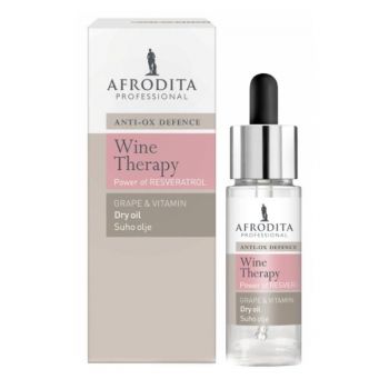 Ser-ulei Uscat cu Vitamine - Cosmetica Afrodita Wine Therapy Resveratrol Grape and Vitamine Dry Oil, 30ml