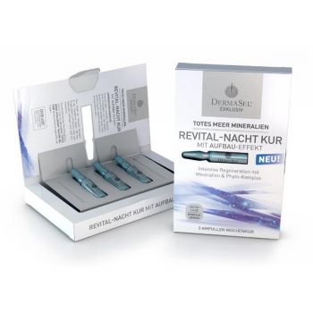 Tratament regenerant de noapte, Dermasel, 3 ml ieftin