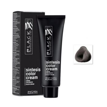 Vopsea Crema Permanenta - Black Professional Line Sintesis Color Cream, nuanta 0.11 Cool Grey, 100ml ieftina