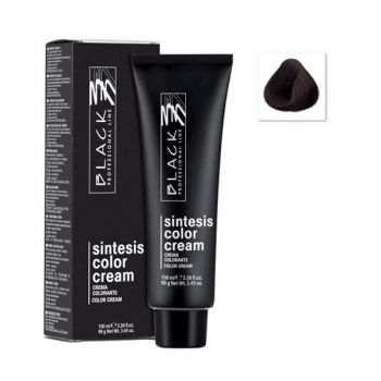 Vopsea Crema Permanenta - Black Professional Line Sintesis Color Cream, nuanta 4.00 Intense Medium Brown, 100ml Vopsea Crema Permanenta - Black Professional Line Sintesis Color Cream, nuanta 4.00 Intense Medium Brown, 100ml