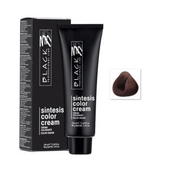 Vopsea Crema Permanenta - Black Professional Line Sintesis Color Cream, nuanta 4.36 Chestnut, 100ml ieftina