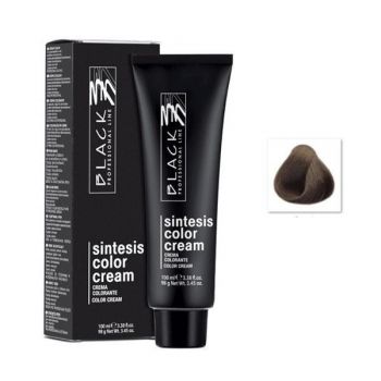 Vopsea Crema Permanenta - Black Professional Line Sintesis Color Cream, nuanta 5.0 Light Brown, 100ml de firma originala