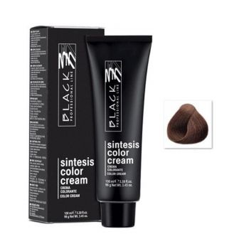 Vopsea Crema Permanenta - Black Professional Line Sintesis Color Cream, nuanta 5.34 Walnut, 100ml