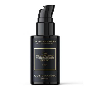 Cremă Hidratantă Revitalizantă Pentru Bărbați, SPF 50, Sui Generis by dr. Raluca Hera Haute Couture Skincare, 50 ml