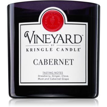 Kringle Candle Vineyard Cabernet lumânare parfumată