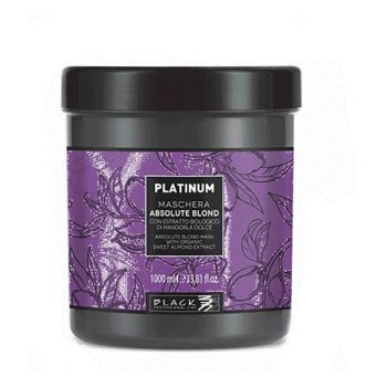 Masca pentru Mentinerea Blondului Perfect - Black Professional Line Absolute Blond Mask Platinum, 1000ml ieftina