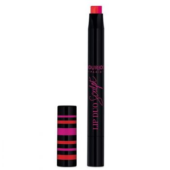 Ruj si creion de buze Bourjois Paris Lip Duo Sculpt, 04 Plum Set Beach, 0.5 g