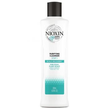 Sampon Purifiant impotriva Matretii si a Mancarimilor Scalpului - Nioxin Scalp Recovery Purifying Cleanser Step 1, 200 ml la reducere