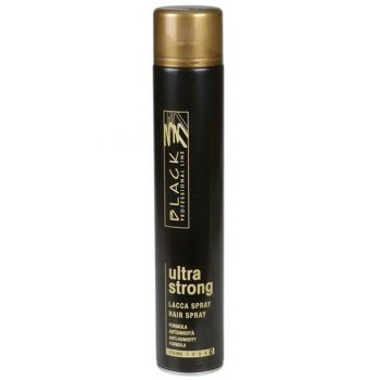Spray Anti-Umiditate Putere 5 - Black Professional Line Ultra Strong Anti-Humidity Hairspray, 500ml