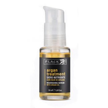 Ulei de Par cu Ulei de Argan Hranitor - Black Professional Line Nourishing Hair Serum With Argan Oil, 50ml