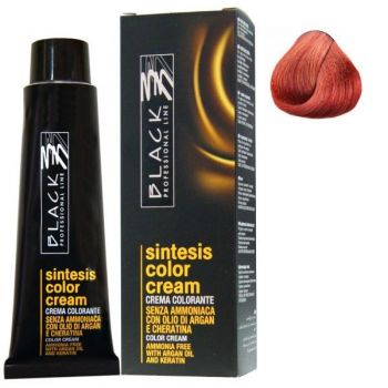 Vopsea Crema Demi-permanenta - Black Professional Line Sintesis Color Cream, nuanta 6.4 Copper Dark Blond, 100ml