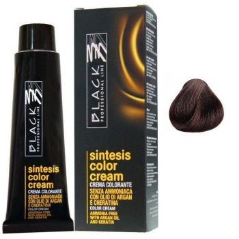 Vopsea Crema Demi-permanenta - Black Professional Line Sintesis Color Cream, nuanta 6.41 Wood, 100ml
