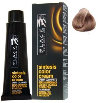 Vopsea Crema Demi-permanenta - Black Professional Line Sintesis Color Cream, nuanta 8.06 Warm Light Blond, 100ml de firma originala