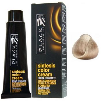 Vopsea Crema Demi-permanenta - Black Professional Line Sintesis Color Cream, nuanta 9.0 Ultra Light Blond, 100ml
