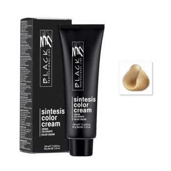 Vopsea Crema Permanenta - Black Professional Line Sintesis Color Cream, nuanta 10.0 Extra Light Blond, 100ml ieftina