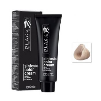 Vopsea Crema Permanenta - Black Professional Line Sintesis Color Cream, nuanta 11.1 Ultra Lightener Ash Blond, 100ml ieftina