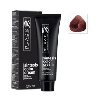 Vopsea Crema Permanenta - Black Professional Line Sintesis Color Cream, nuanta 6.56 Garnet, 100ml