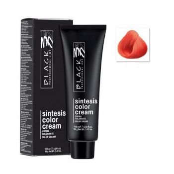 Vopsea Crema Permanenta - Black Professional Line Sintesis Color Cream, nuanta 666 Red Modifier, 100ml