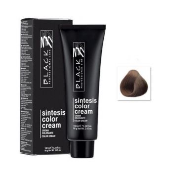 Vopsea Crema Permanenta - Black Professional Line Sintesis Color Cream, nuanta 7.0 Medium Blond, 100ml ieftina