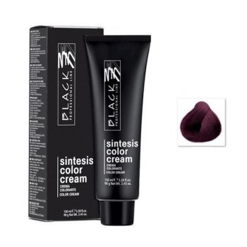 Vopsea Crema Permanenta - Black Professional Line Sintesis Color Cream, nuanta 7.26 Violet, 100ml ieftina