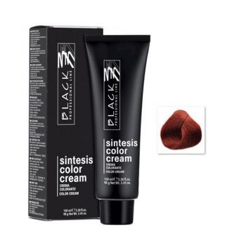 Vopsea Crema Permanenta - Black Professional Line Sintesis Color Cream, nuanta 7.43 Paprika, 100ml