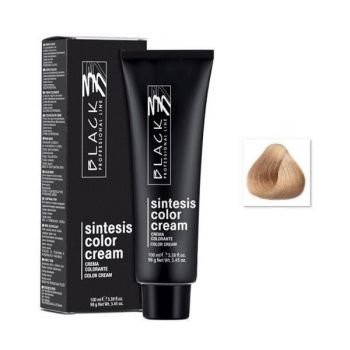 Vopsea Crema Permanenta - Black Professional Line Sintesis Color Cream, nuanta 9.3 Ultra Light Golden Blond, 100ml