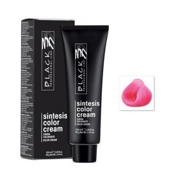 Vopsea Crema Permanenta - Black Professional Line Sintesis Color Cream, nuanta F888 Flash Fuchsia, 100ml ieftina