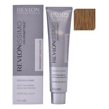 Vopsea Permanenta - Revlon Professional Revlonissimo Colorsmetique Permanent Hair Color, nuanta 6.3 Dark Golden Blonde, 60ml