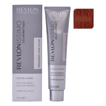 Vopsea Permanenta - Revlon Professional Revlonissimo Colorsmetique Permanent Hair Color, nuanta 66.64 Intense Coppery Red, 60ml