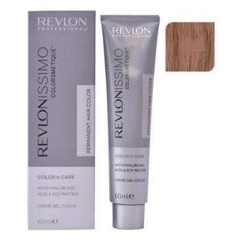 Vopsea Permanenta - Revlon Professional Revlonissimo Colorsmetique Permanent Hair Color, nuanta 7.2 Iridescent Blonde, 60ml