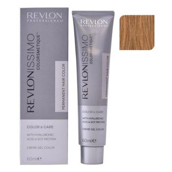 Vopsea Permanenta - Revlon Professional Revlonissimo Colorsmetique Permanent Hair Color, nuanta 7.3 Golden Blonde, 60ml de firma originala