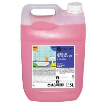 Detergent pentru suprafete gresie si faianta Kabinett 5000 ml ieftin