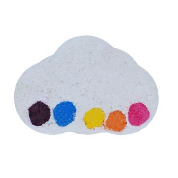 Sare de baie, Watercolours Raining Rainbows - Bomb Cosmetics, 150 gr
