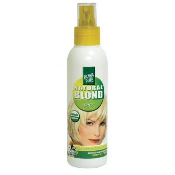 Spray par blond, cu musetel, Hennaplus, 150 ml