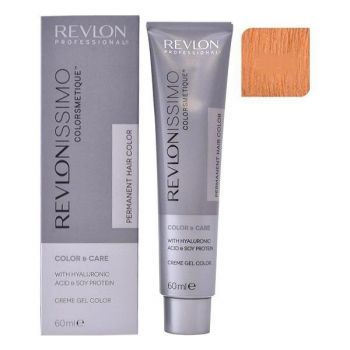 Vopsea Permanenta - Revlon Professional Revlonissimo Colorsmetique Permanent Hair Color, nuanta 8.04 Light Pale Copper Blonde, 60ml