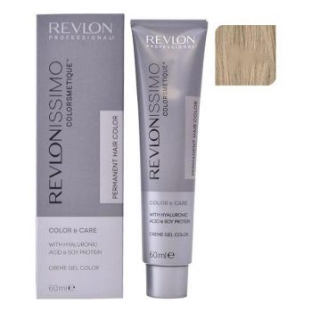 Vopsea Permanenta - Revlon Professional Revlonissimo Colorsmetique Permanent Hair Color, nuanta 9.01 Very Light Natural Ash Blonde, 60ml