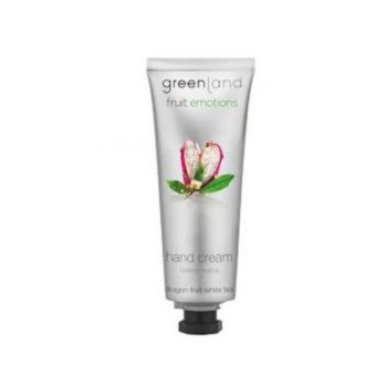 Crema maini, cu fructul dragonului si ceai alb, Greenalnd, tub, 75 ml de firma originala