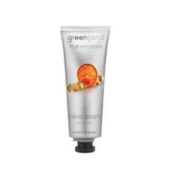 Crema maini, cu ghimbir si grepfruit, Greenland, tub 75 ml