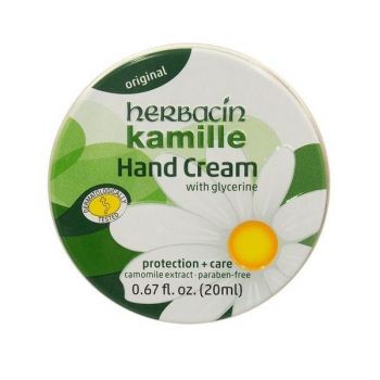 Crema maini cu musetel (cutie aluminiu), Herbacin, 20 ml ieftina