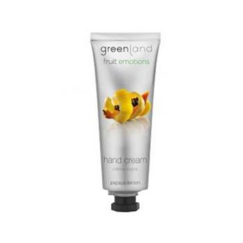 Crema maini, cu papaya si lamaie, Greenland, tub, 75 ml